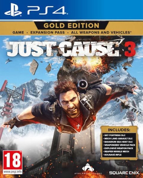 PS4 Just Cause 3 Edition Gold