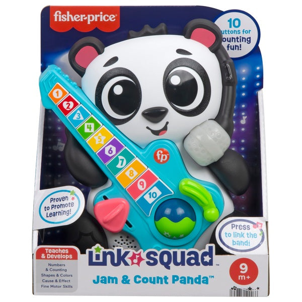 Fisher Price Link Squad Jam & Count Panda