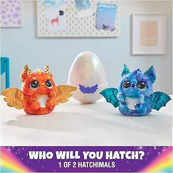 Mystery Plush Hatchimals Hatch Draggle