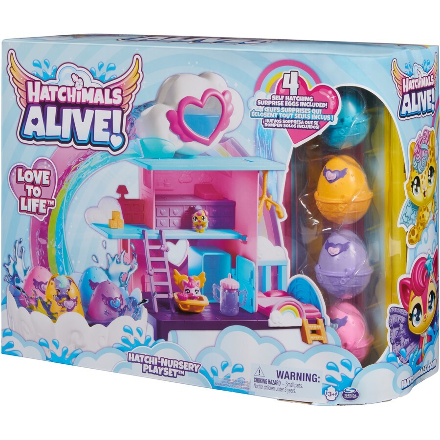 Playset Hatchimals Alive! Hatchi Nursery