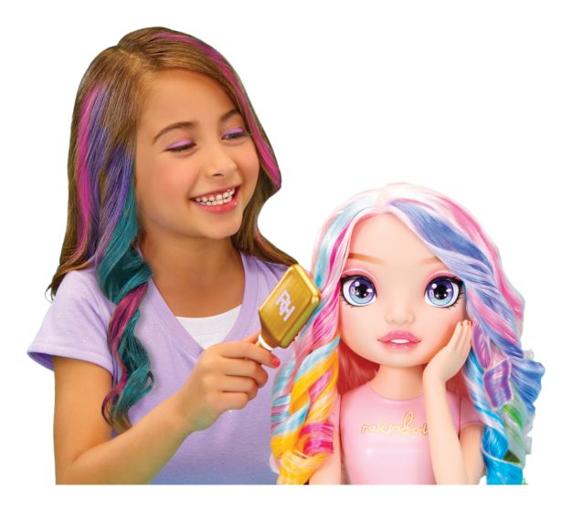 Playset Styling Head Rainbow High Bella