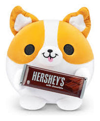 Plush Snackles Benji The Corgi With Hershey's