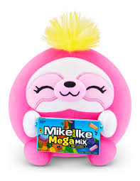 Plush Snackles Sloth With Mike&Ike