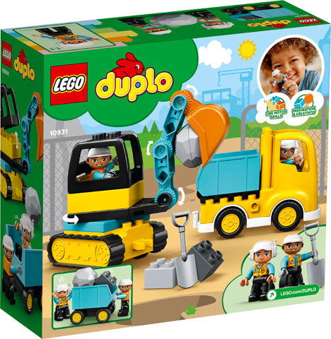 Lego Duplo Truck & Tracked Excavator 10931