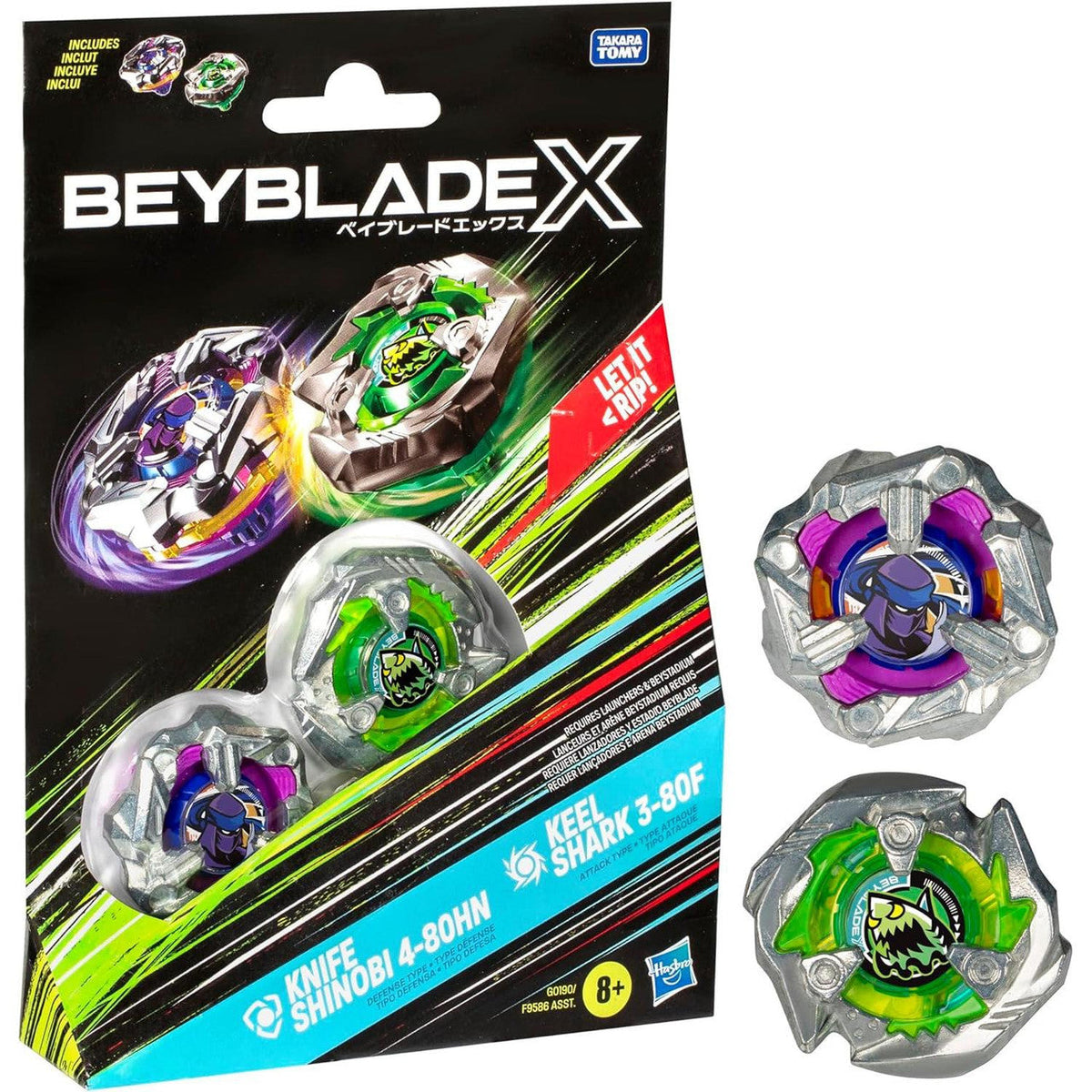 Beyblade X Knife Shinobi 4-80HN