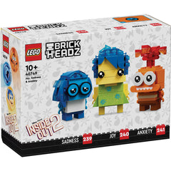 Lego Brickheadz Disney Inside Out 2 Joy, Sadness & Anxiety 40749