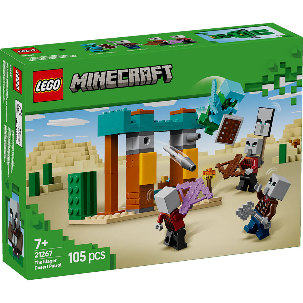 Lego Minecraft The Illager Desert Patrol 21267