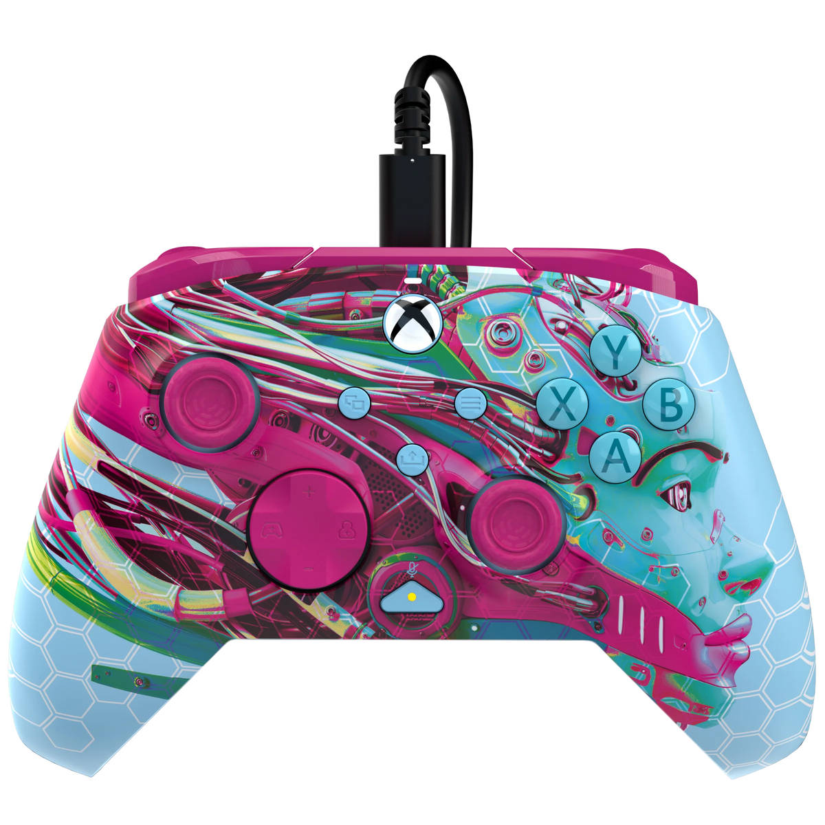 Controller Rematch PDP Xbox Wired  Android Dreams Glow In The Dark