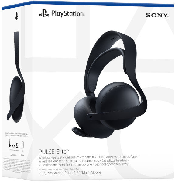 Headset PS5 Sony Wireless Pulse Elite Midnight Black