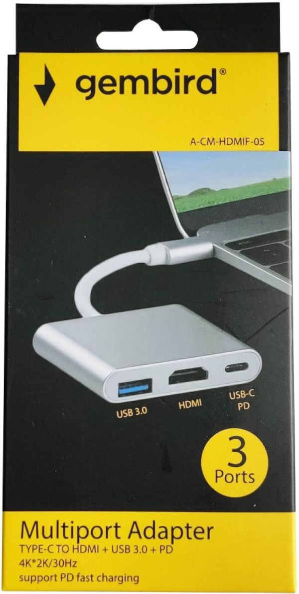 Adapter USB-C Gembird Cablexpert - Albagame