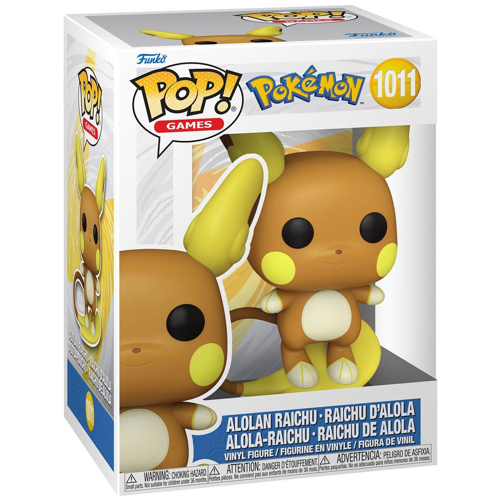 Figure Funko Pop! Games 1011: Pokemon Alolan Raichu