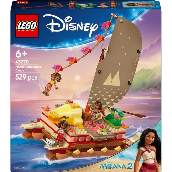 Lego Disney Princess Moana's Adventure Canoe 43270