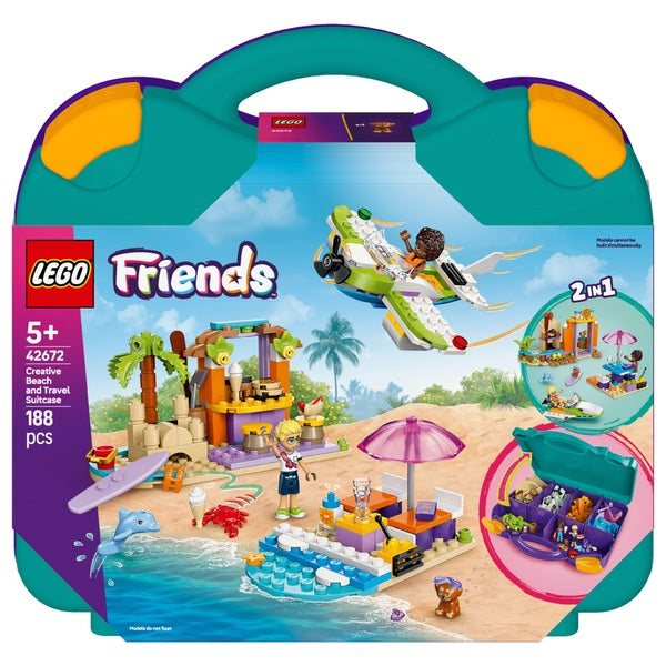 Lego Friends Creative Beach and Travel Suitcase 42672