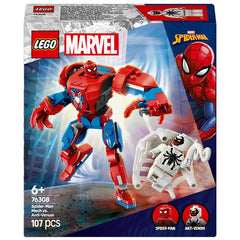 Lego Marvel Spider-Man Mech VS Anti-Venom 76308