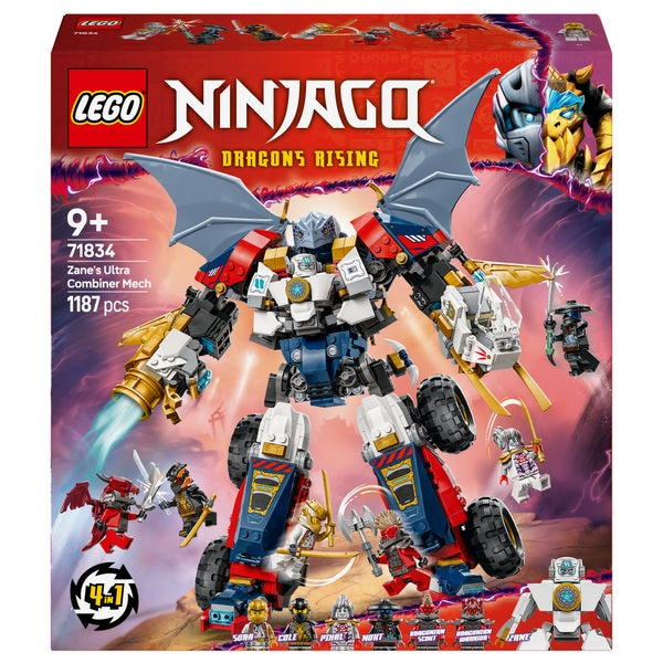 Lego Ninjago Zane's Ultra Combiner Mech 71834