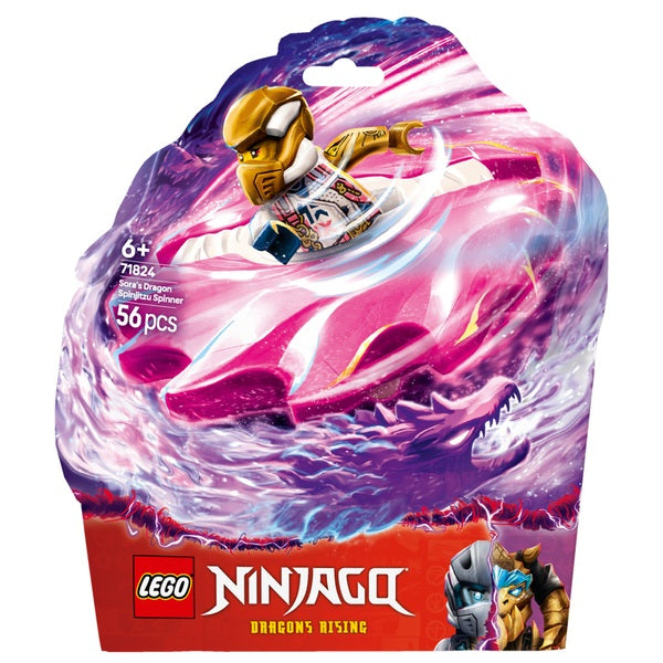 Lego Ninjago Sora's Dragon Spinjitzu Spinner 71824