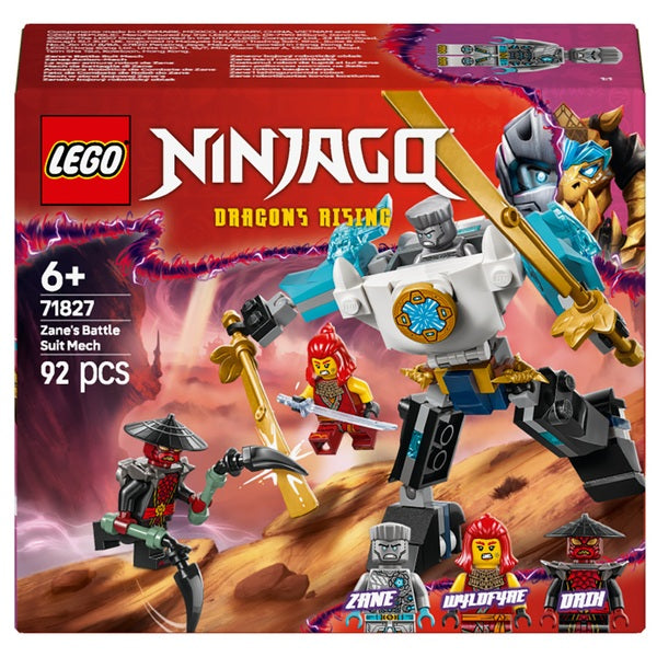 Lego Ninjago Zane's Battle Suit Mech 71827