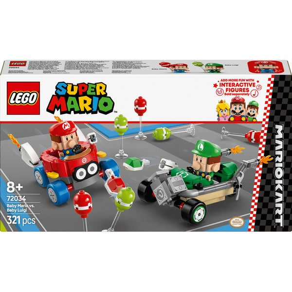 Lego Super Mario Baby Mario vs. Baby Luigi 72034