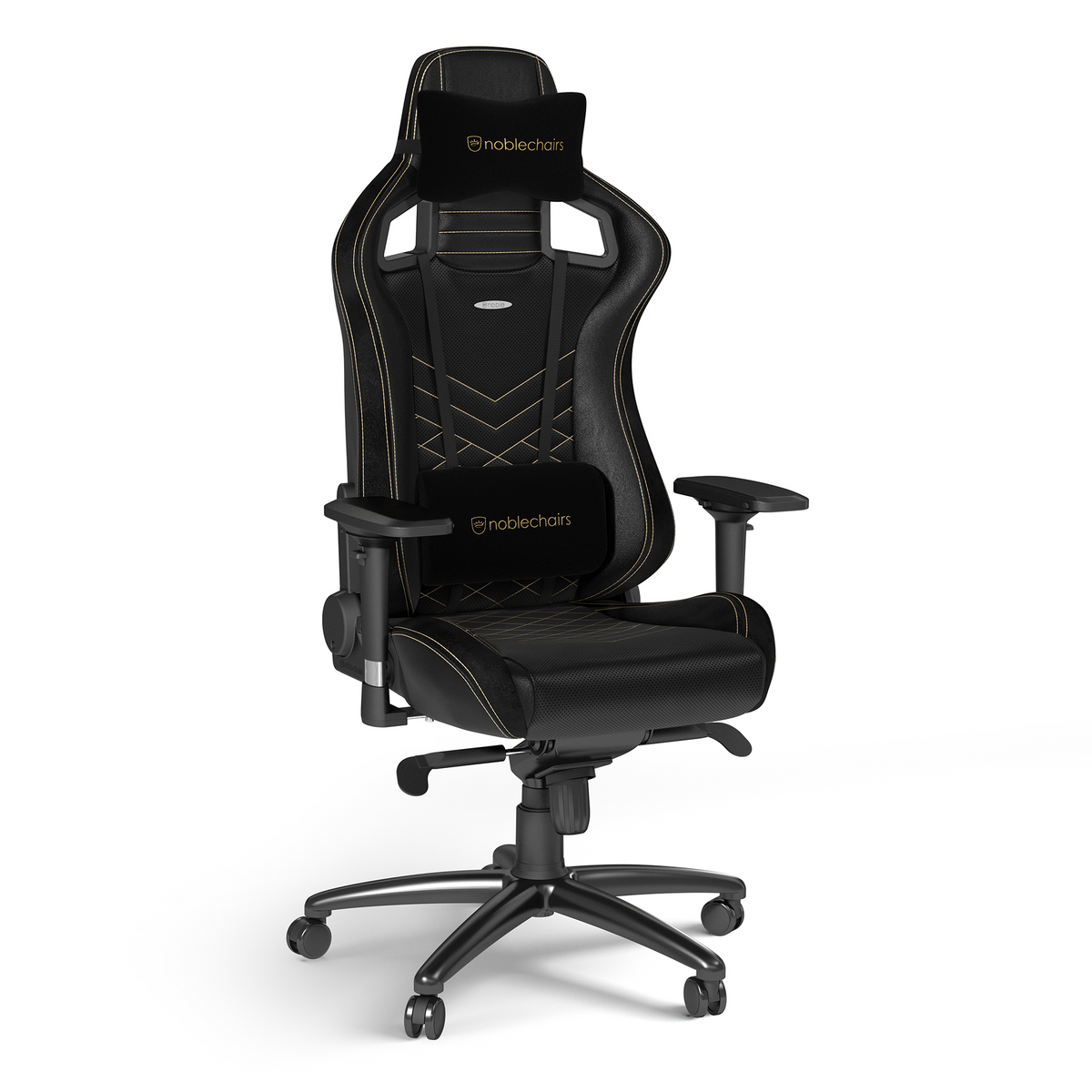 Chair Noblechairs EPIC Gaming Chair  Breathable  Black/Gold