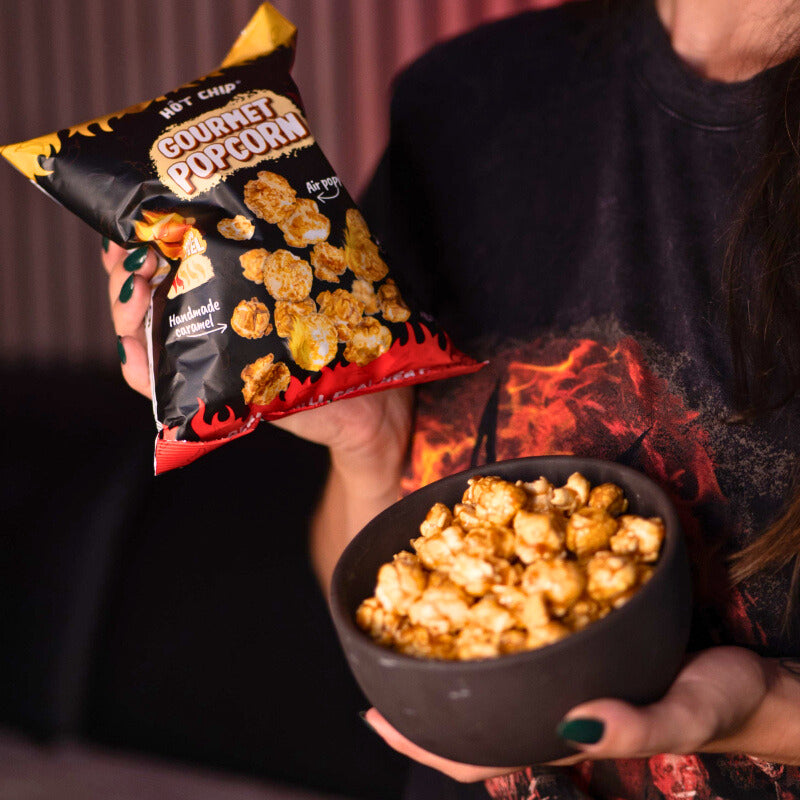 Popcorn Hot Chip Spicy Caramel 120 g