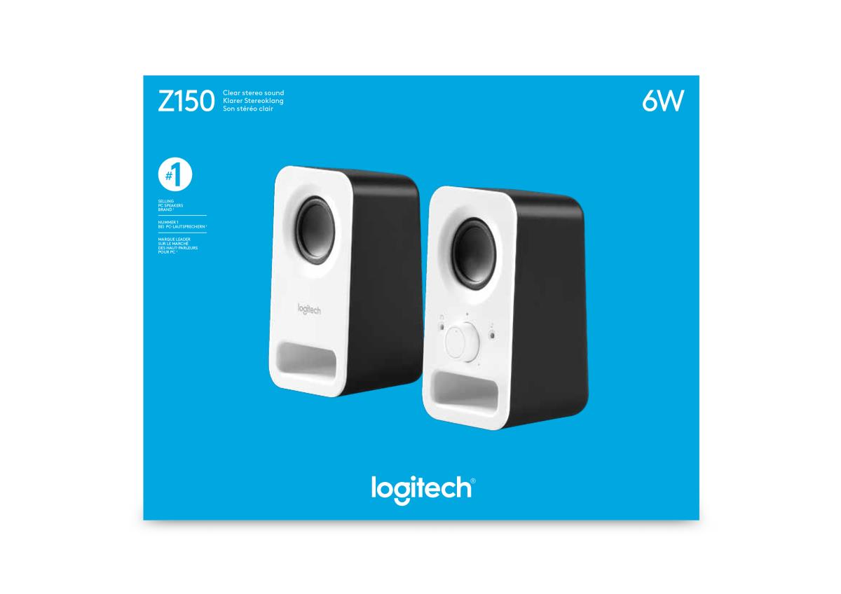 Speaker Stereo 6W Logitech Z150 - Albagame