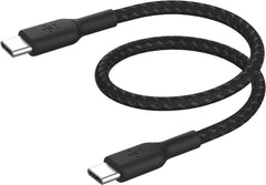 Cable USB-C to USB-C Belkin BoostCharge Up to 60W  Braided Black