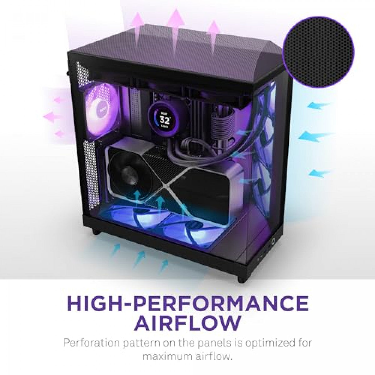 Case NZXT Case H6 Flow ARGB - Albagame