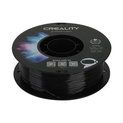 Filament CREALITY CR-PETG Black for 3D Printer , Hard Glossy , Tensile Str. 49MPA , 1 kg Spool 1.75 , 3301030035