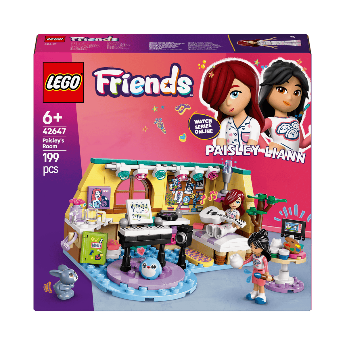 Lego Friends Paisley's Room Building 42647