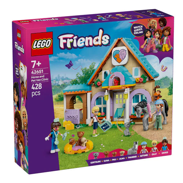 Lego Friends Horse and Pet Vet Clinic Set 42651