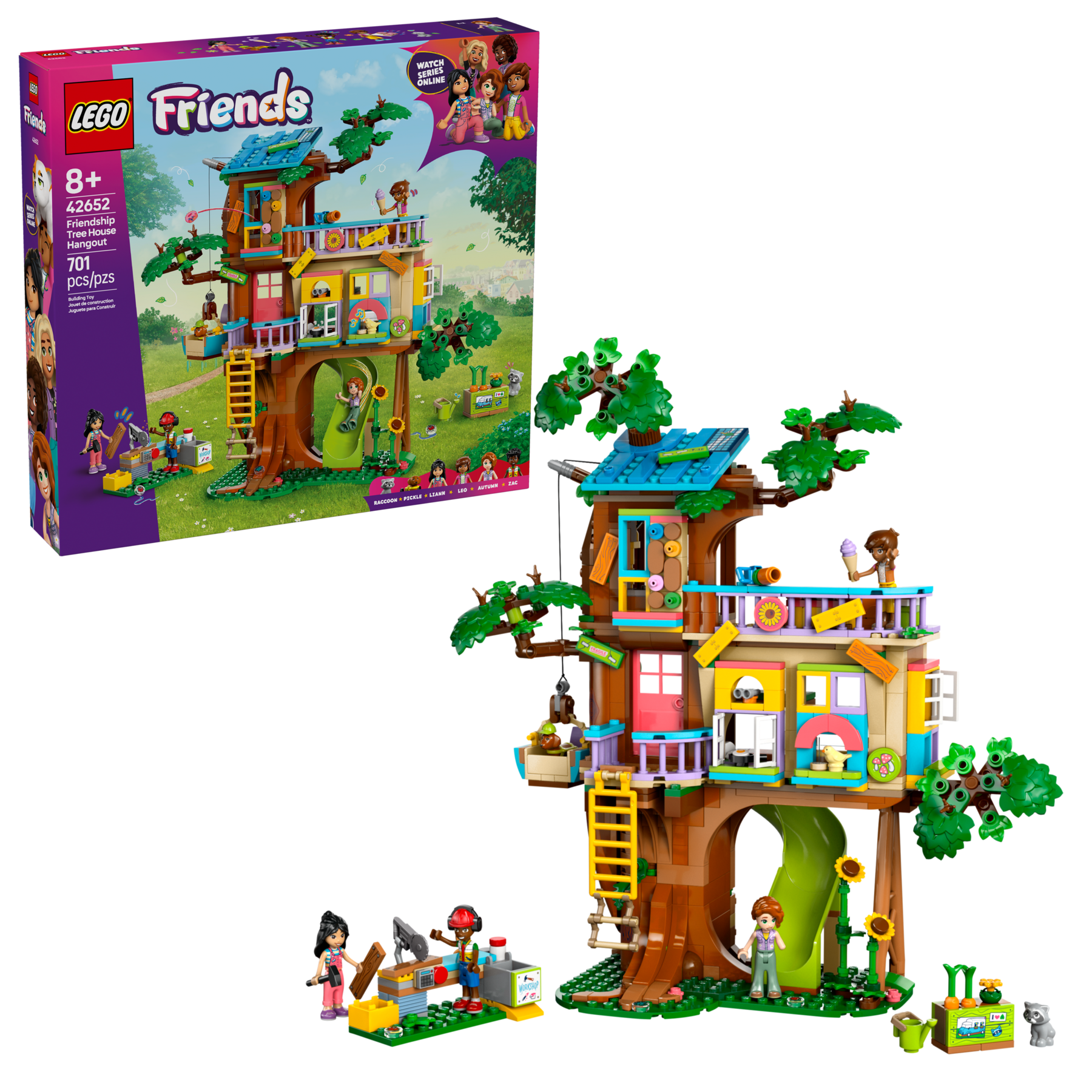 Lego Friends Friendship Tree House Hangout 42652