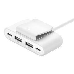 HUB USB-C  Belkin BoostUp Charge 4 Port USB Power Extender Up to 30W White