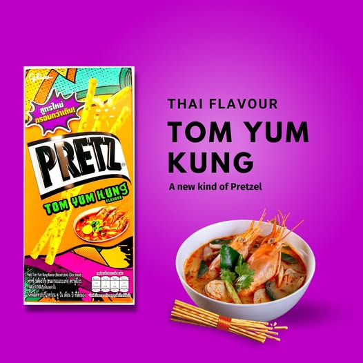 Pretzel Sticks Glico Tom Yum Kung