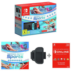 Console Nintendo Switch Sports Bundle + 12 Months Membership - Albagame