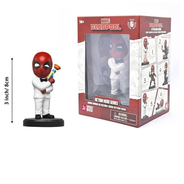 Figure YuMe Deadpool Hero Box Secret Agent