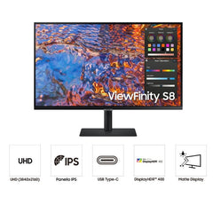 Monitor 27" Samsung  Business , UHD 4K IPS 98%DCI-P3 - Albagame