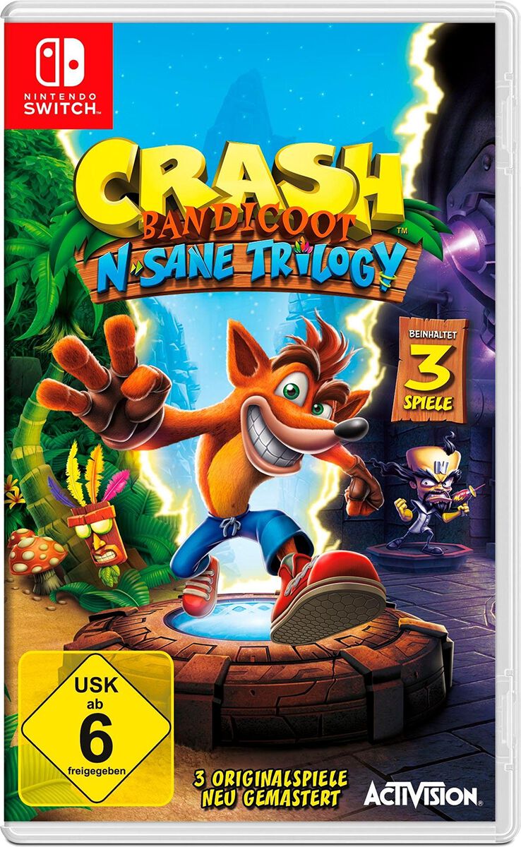 U-Switch Crash Bandicoot N.Sane Trilogy