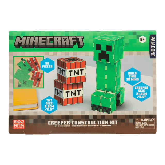 Puzzle 3D Minecraft Creeper Construction Kit