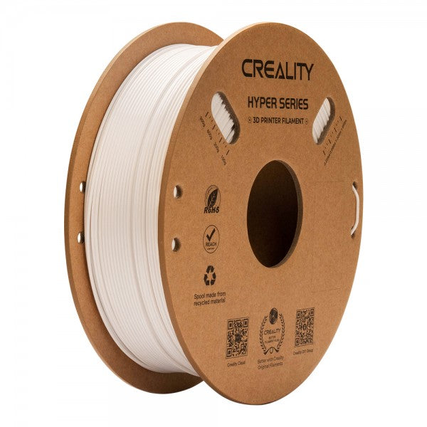 Filament CREALITY Hyper-PETG White for 3D Printer , fast print , chemical sunlight resist , 1kg 1.75 , 3301030040