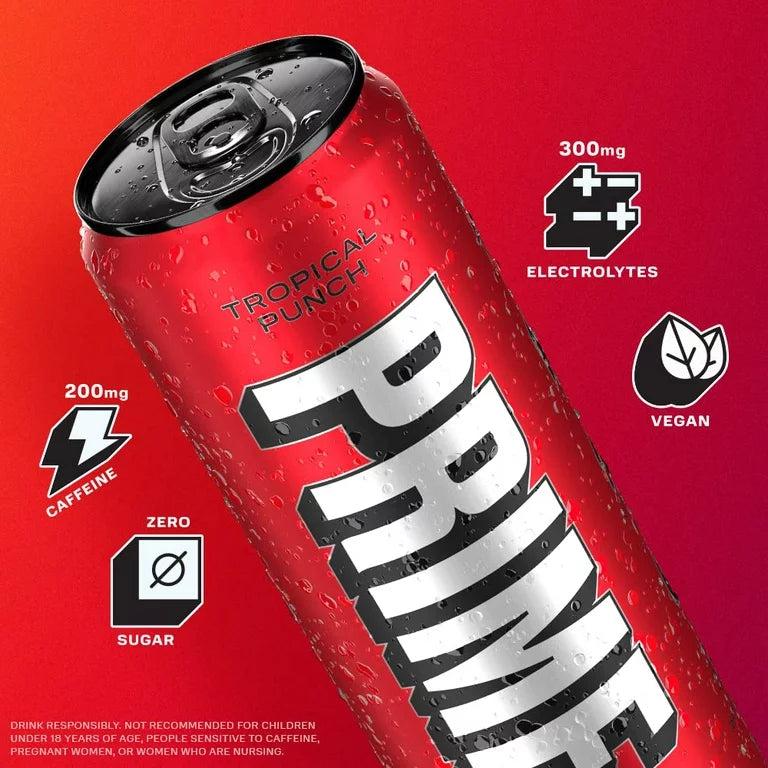 Prime Energy Drink Tropical Punch 330ML - Albagame