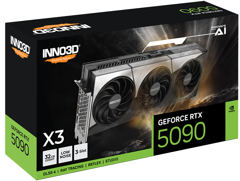 GPU INNO3D X3 GeForce RTX 5090 32GB GDDR7