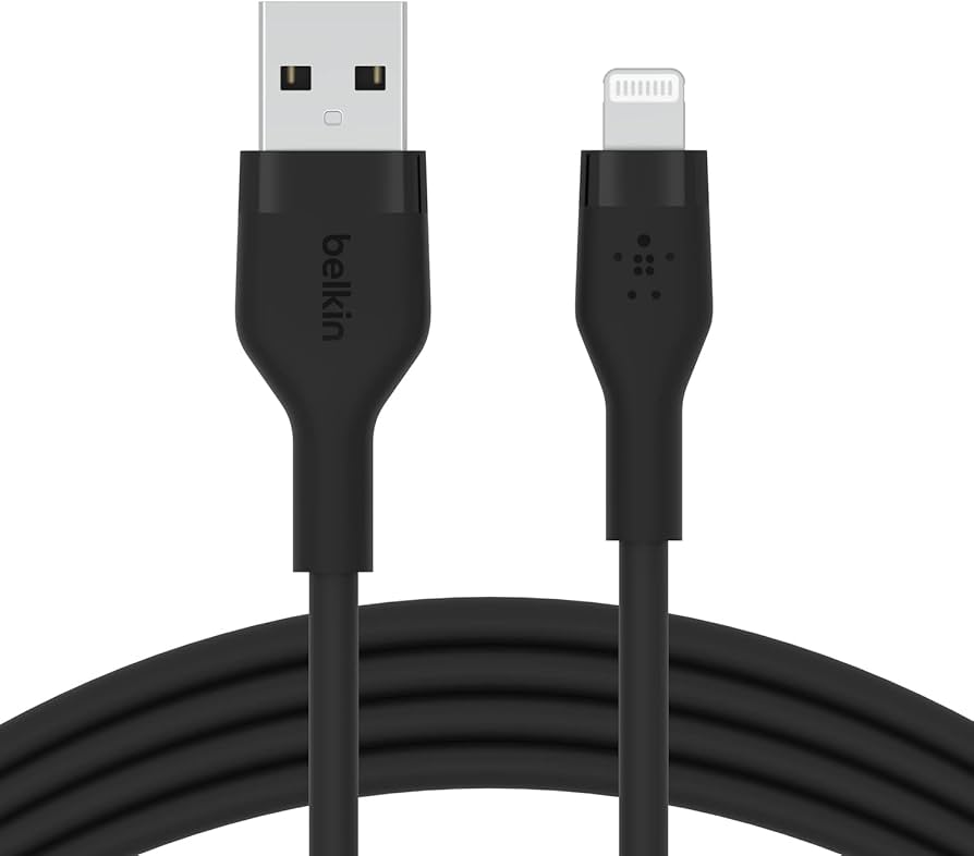 Cable USB-A to Lightning Belkin BoostCharge Black