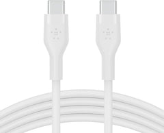 Cable USB-C to USB-C Belkin BoostCharge Flex Up to 60W White