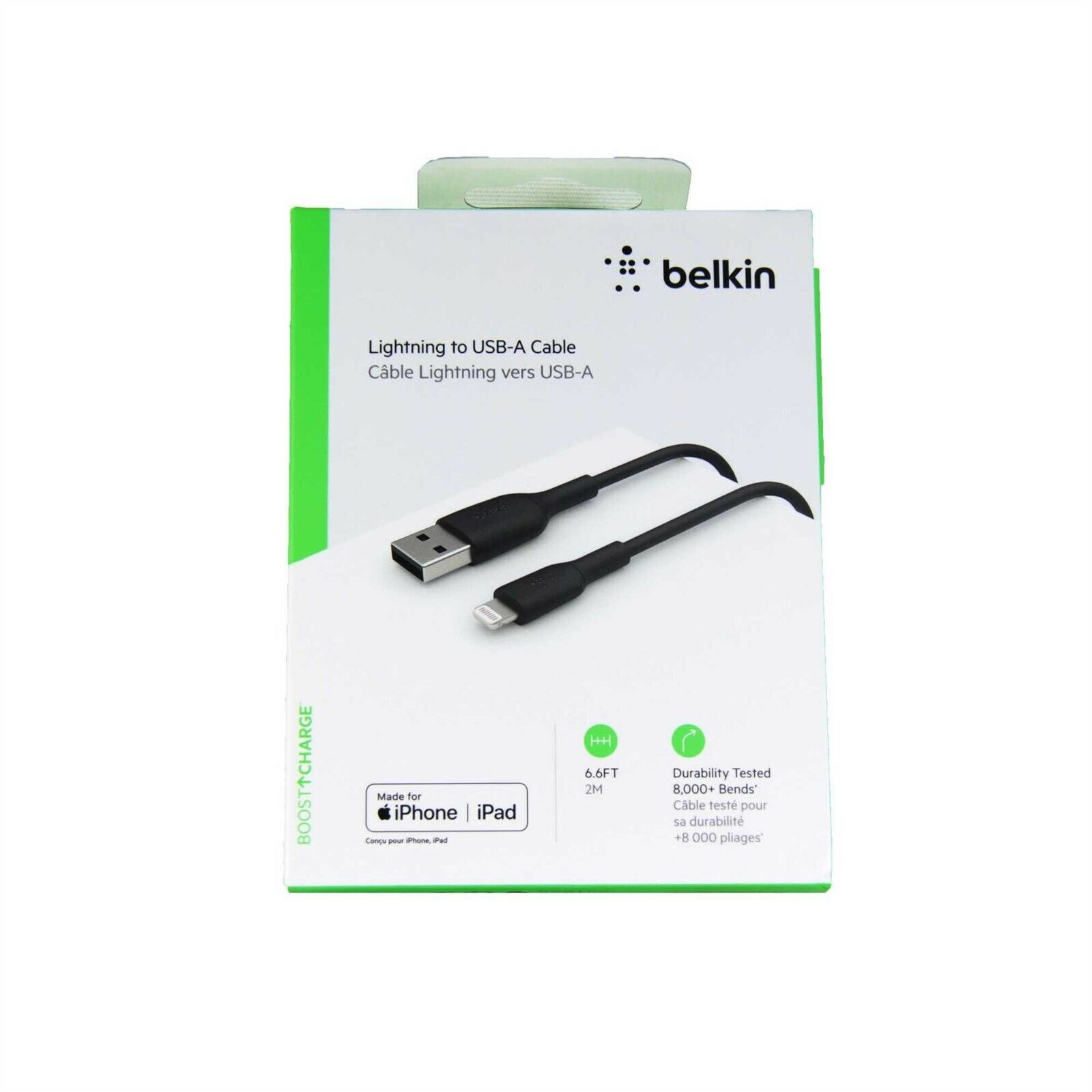 Cable USB-A to Lightning  Belkin BoostCharge up to 18W