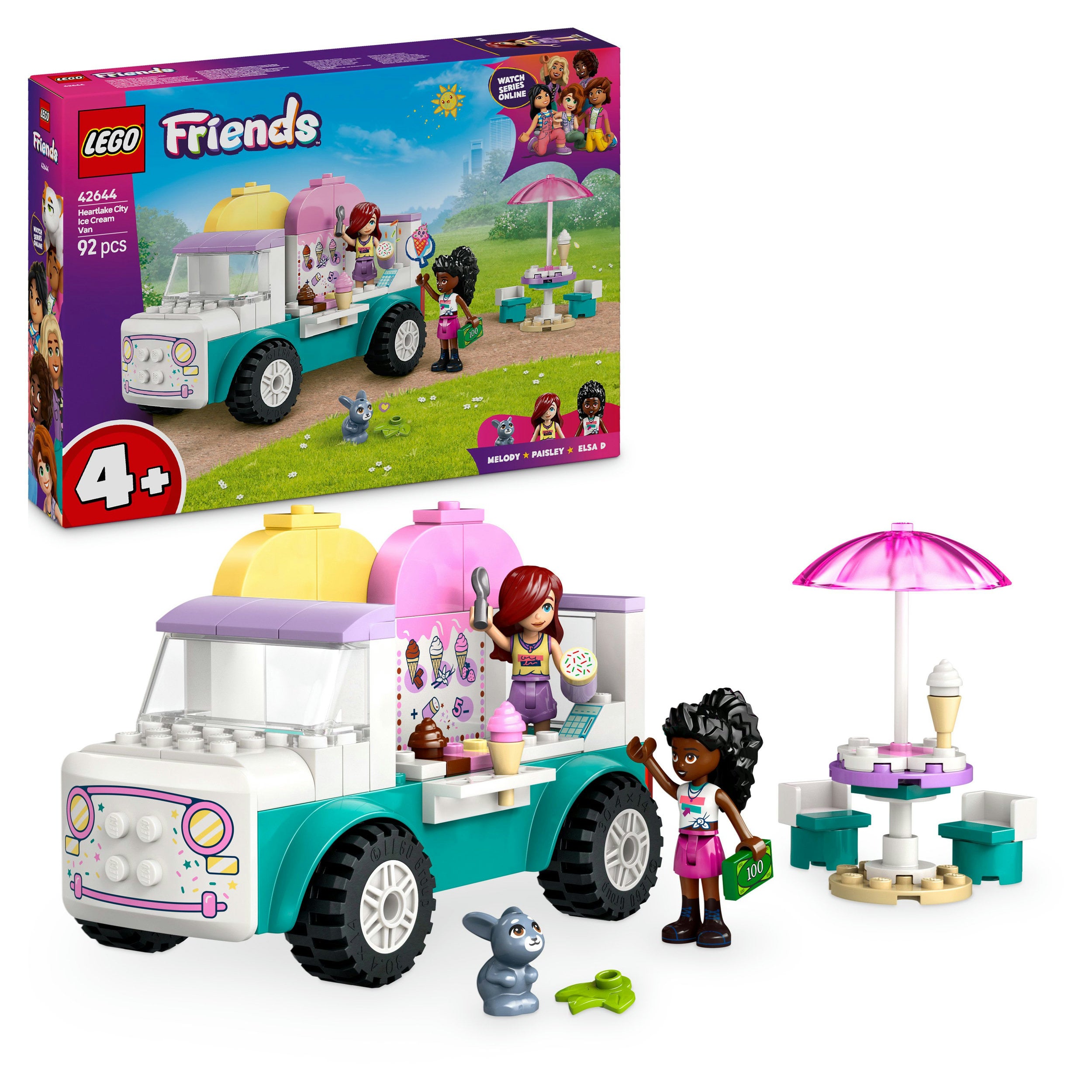 Lego Friends Heartlake City Ice Cream Van 42644