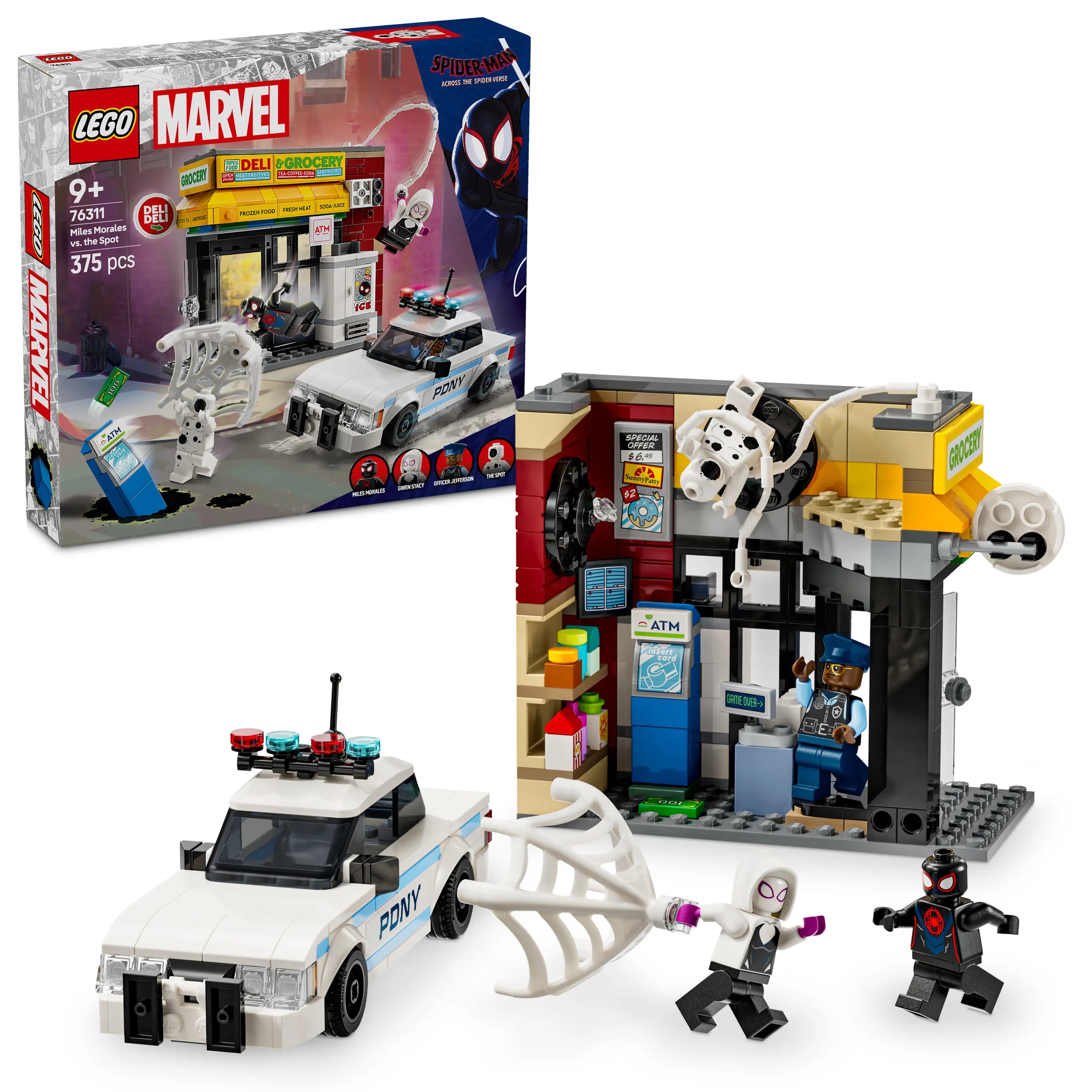 Lego Marvel Miles Morales VS The Spot 76311