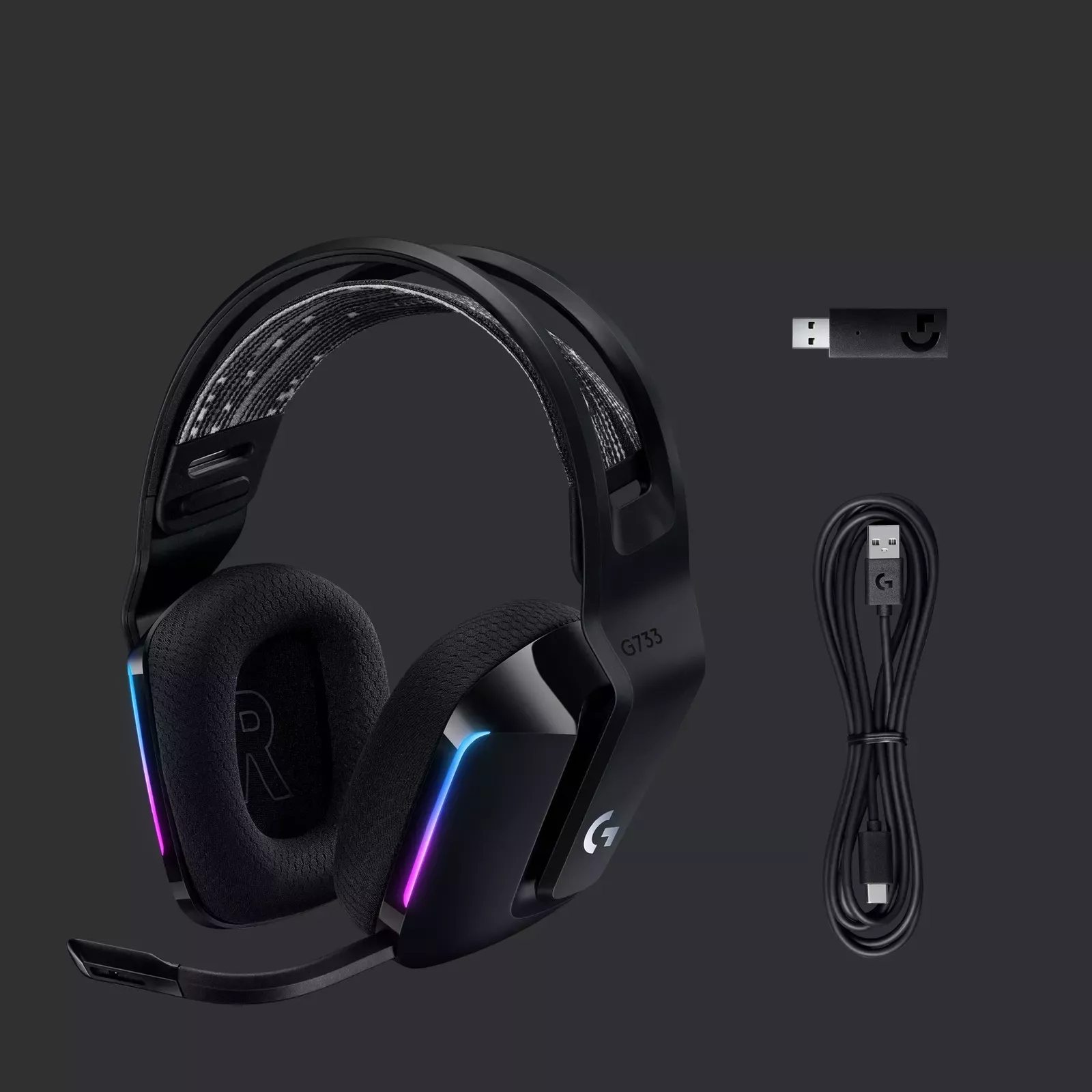 Headset Logitech G733 - Albagame