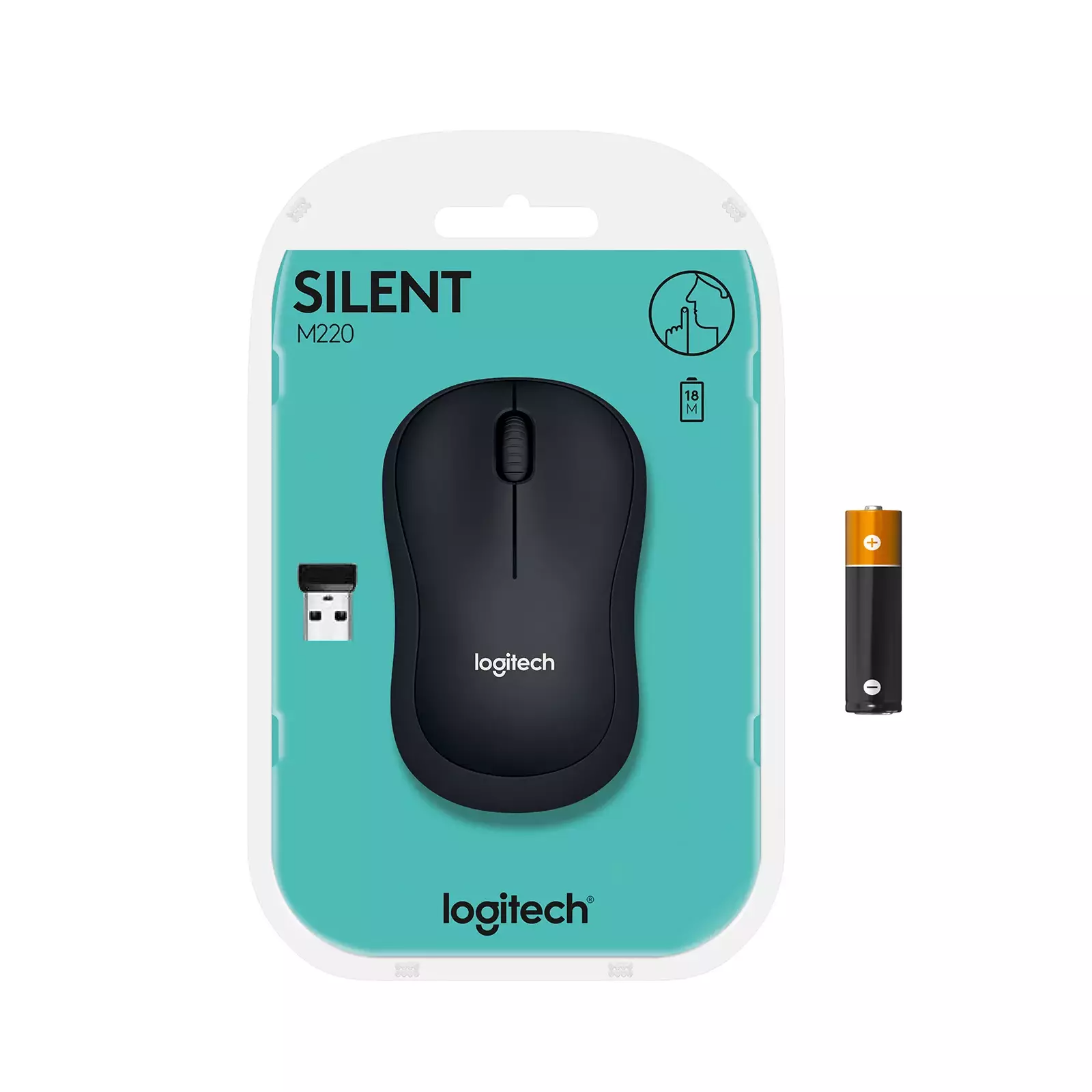 Mouse Logitech M220 Silent - Albagame