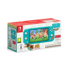 Console Nintendo Switch Lite Animal Crossing Turquoise + 12 Months Membership - Albagame