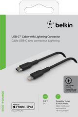 Cable USB-C to Lightning  Belkin BoostCharge up to 18W